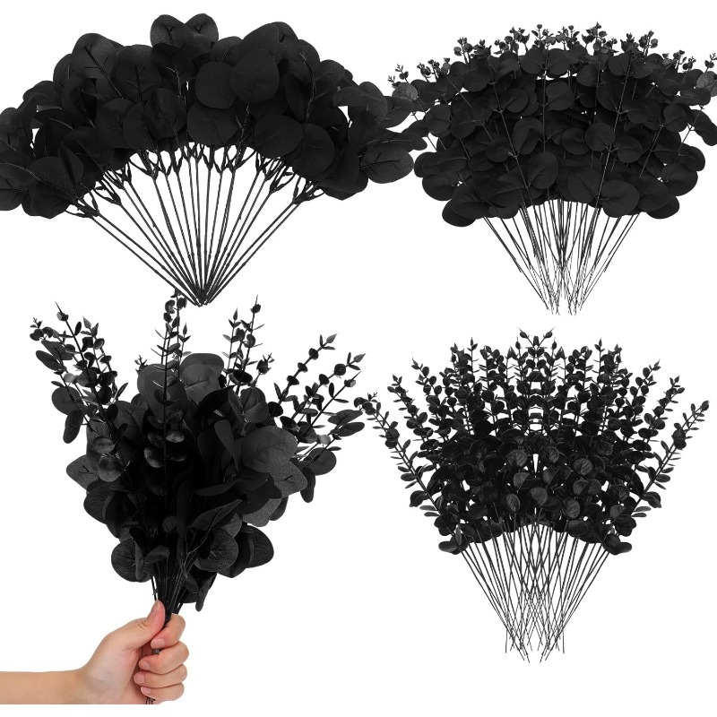 Black Eucalyptus Leaves Stems  - огляд і ціна Eucalyptus Preserved