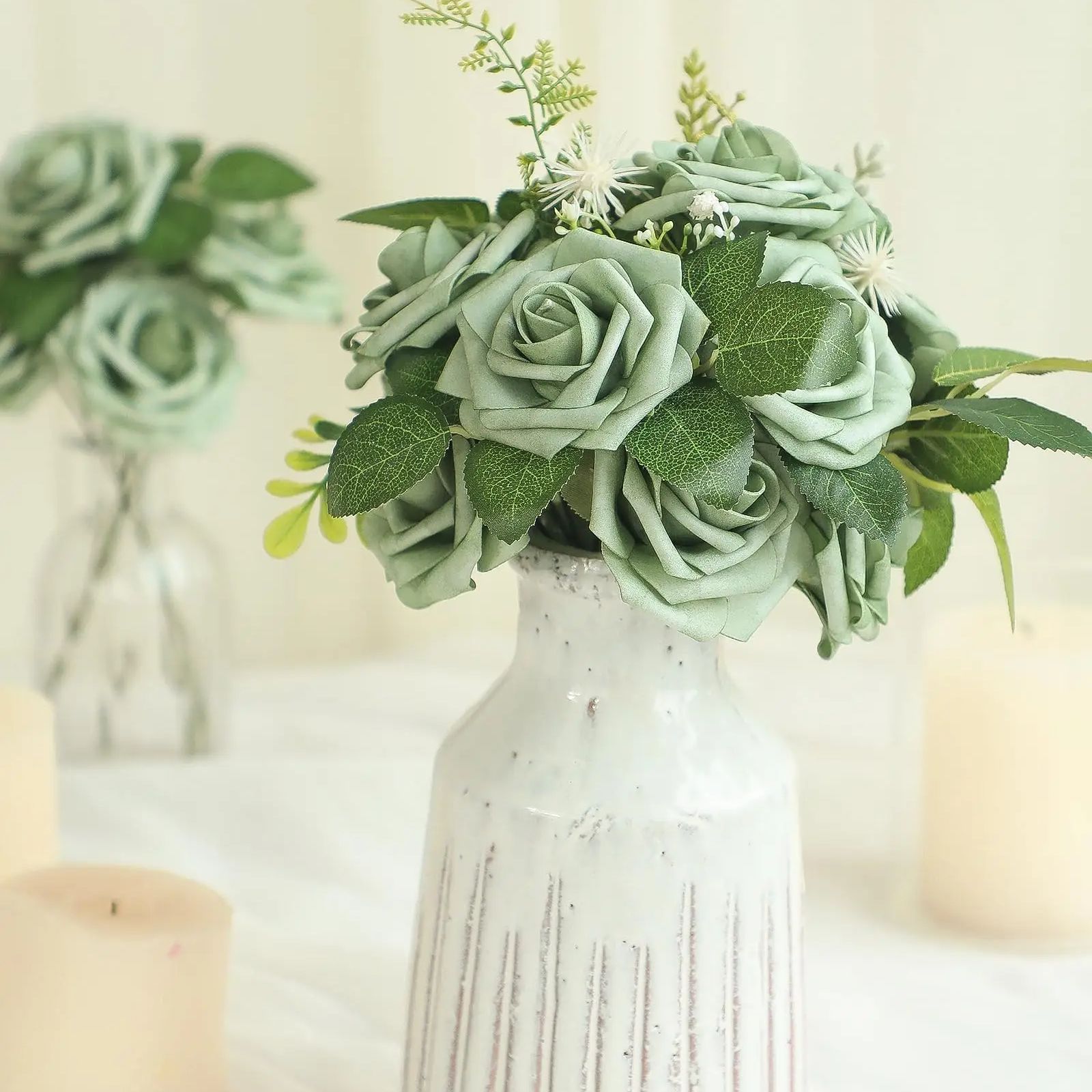 Artificial Flowers 25pcs Real  - огляд і ціна Florist Supply Bulk
