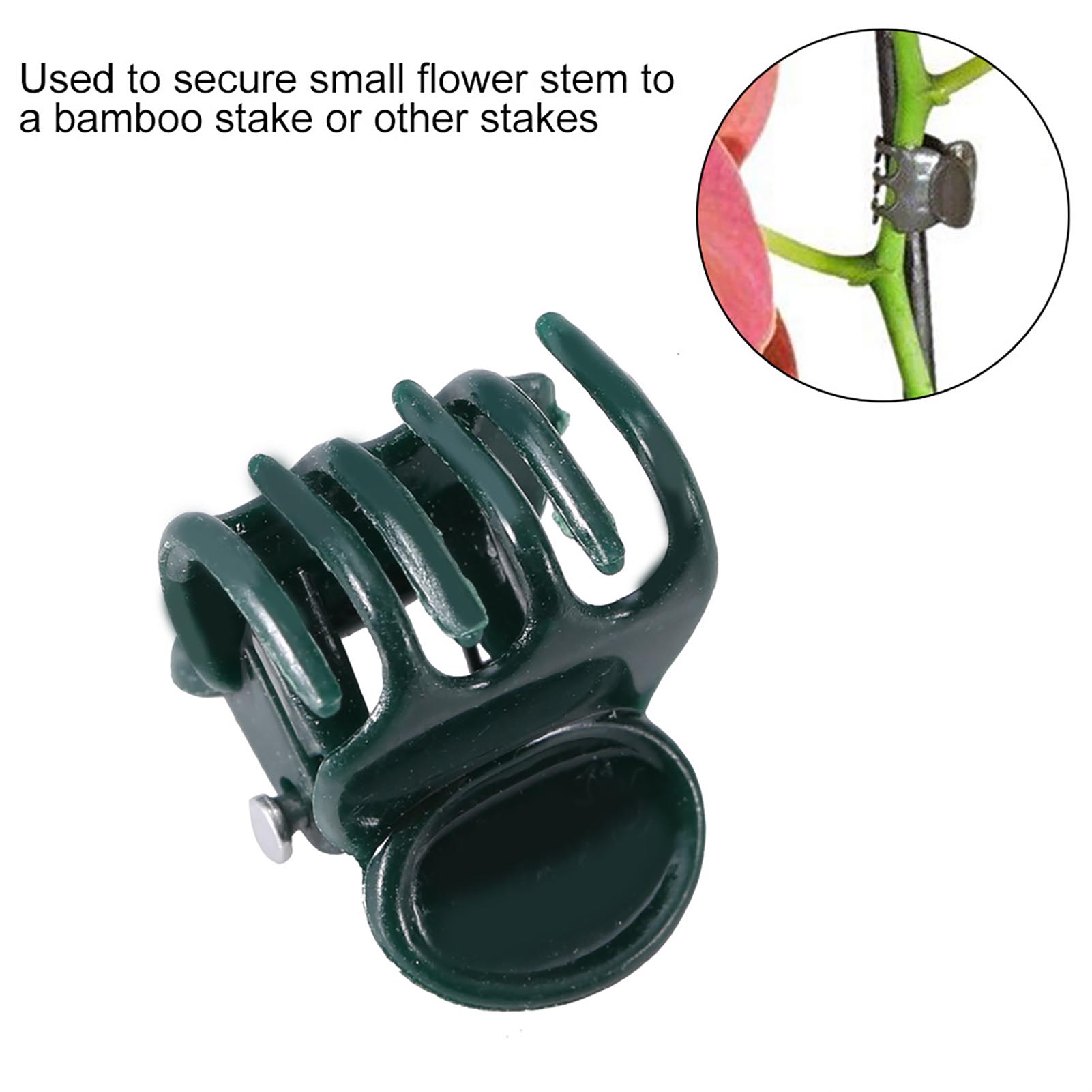 100pcs Mini Plant Clips Garden - огляд і ціна Florist Supply Bulk