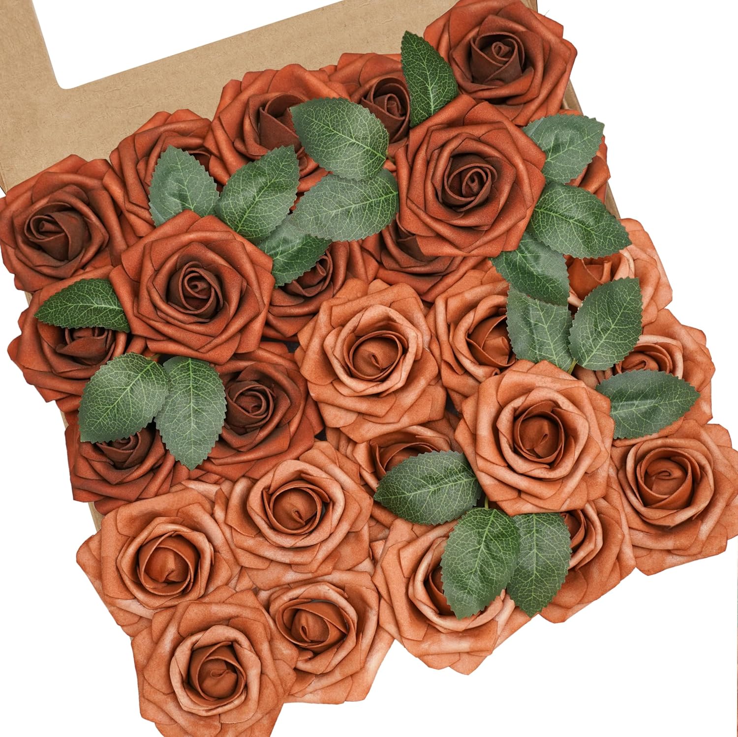 25pcs Artificial Rose for DIY  - огляд і ціна Florist Supply Bulk