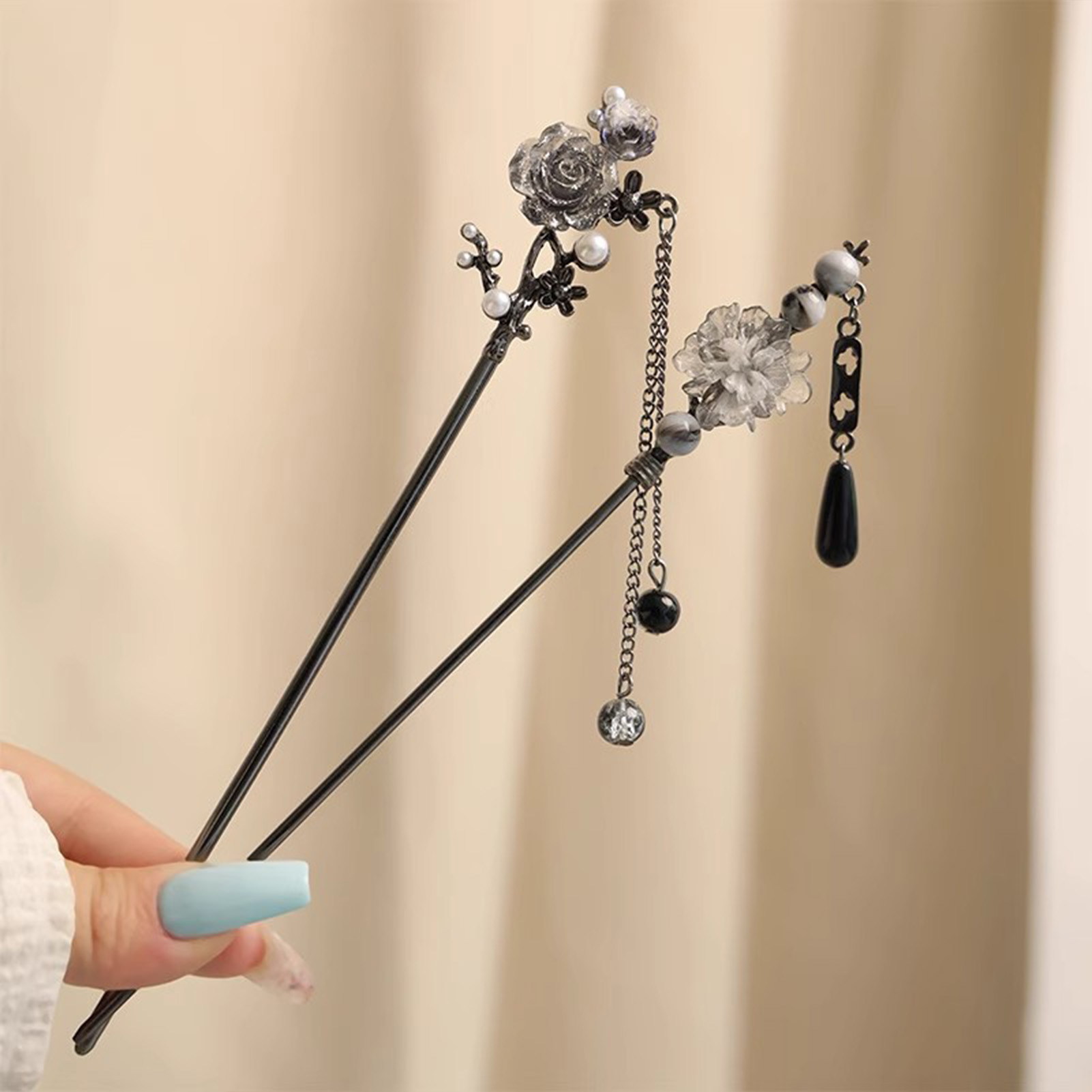 Elegant Flower Hair Sticks For - огляд і ціна Supply Florist