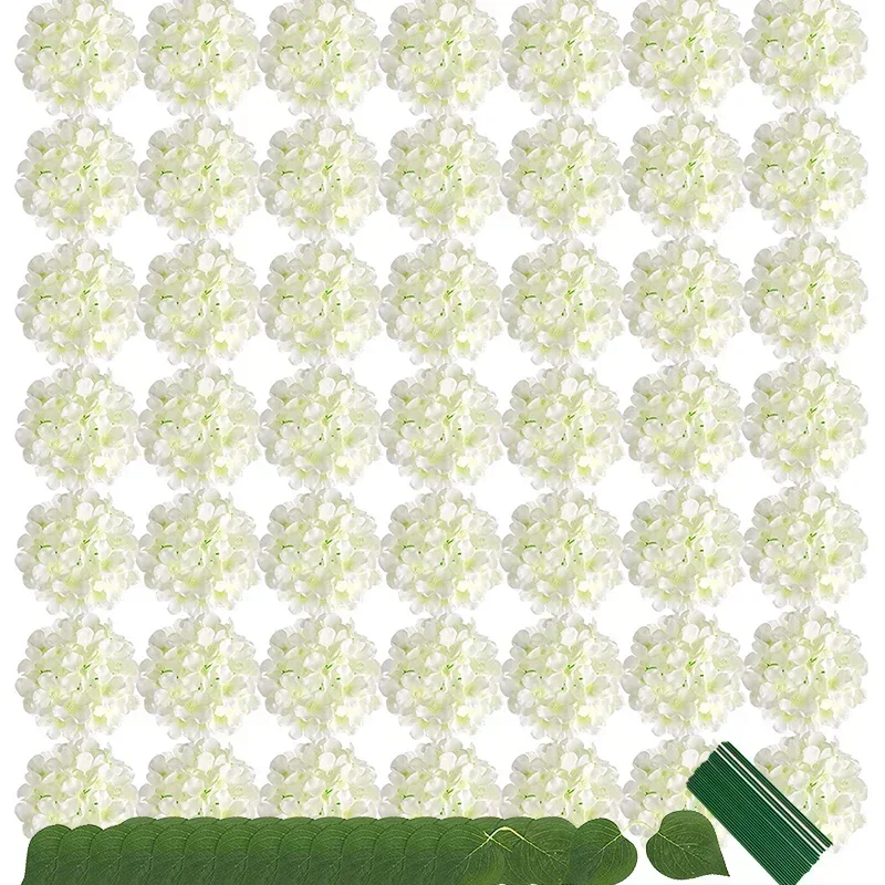 50 Pcs Hydrangea Artificial Fl - огляд і ціна Florist Supply Bulk