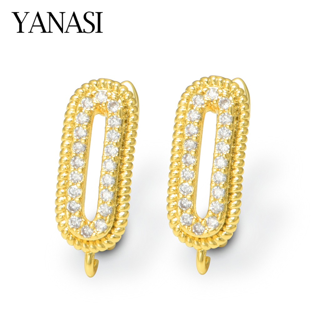 1 Pair 18K Gold Plated Brass E - огляд і ціна Supply Florist
